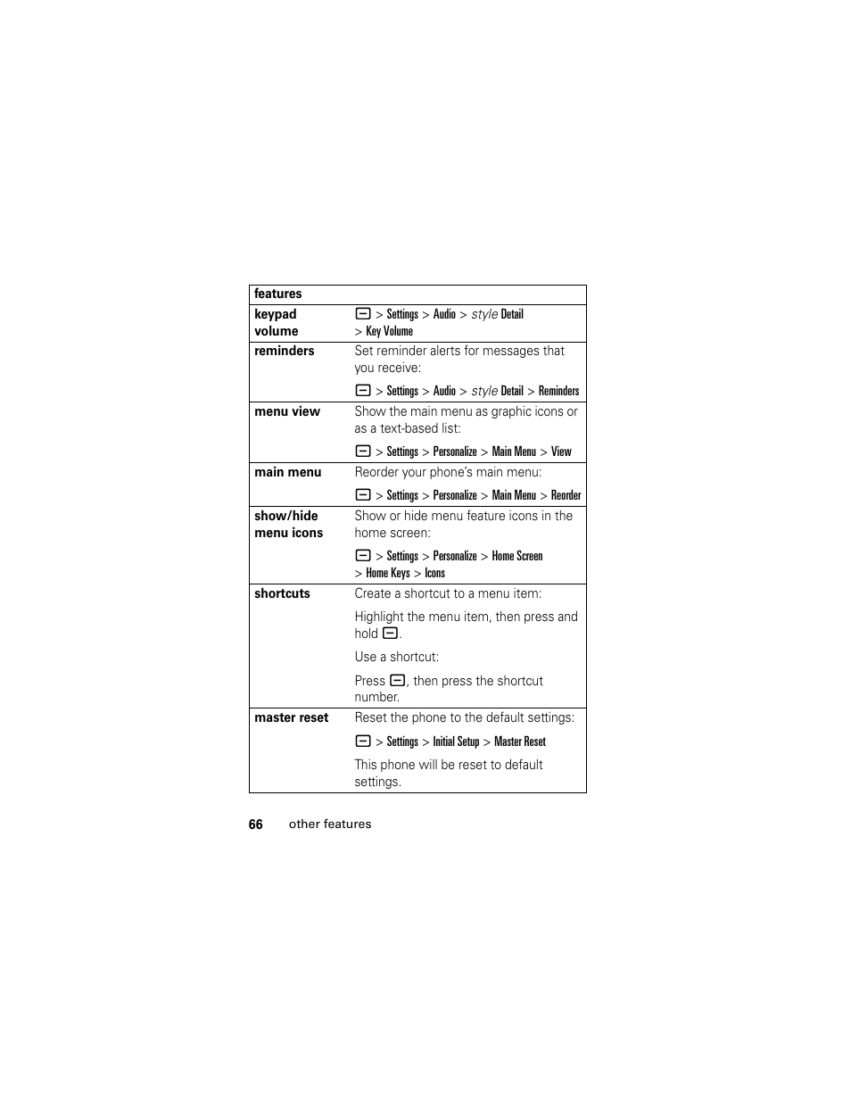 Motorola Cingular SLVR User Manual | Page 68 / 218