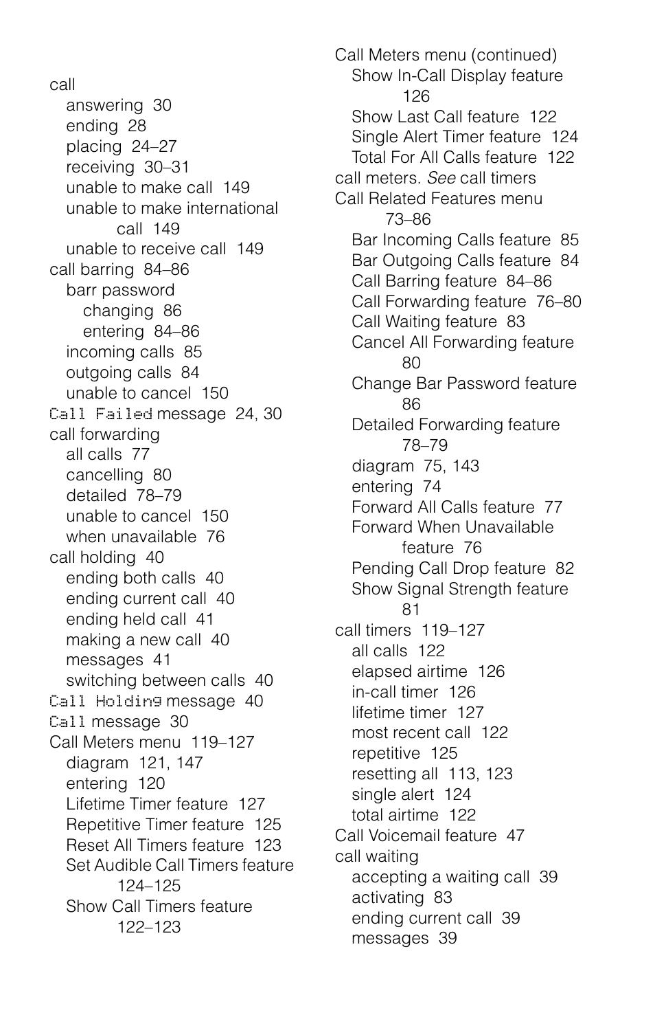 Motorola 9520 User Manual | Page 156 / 174