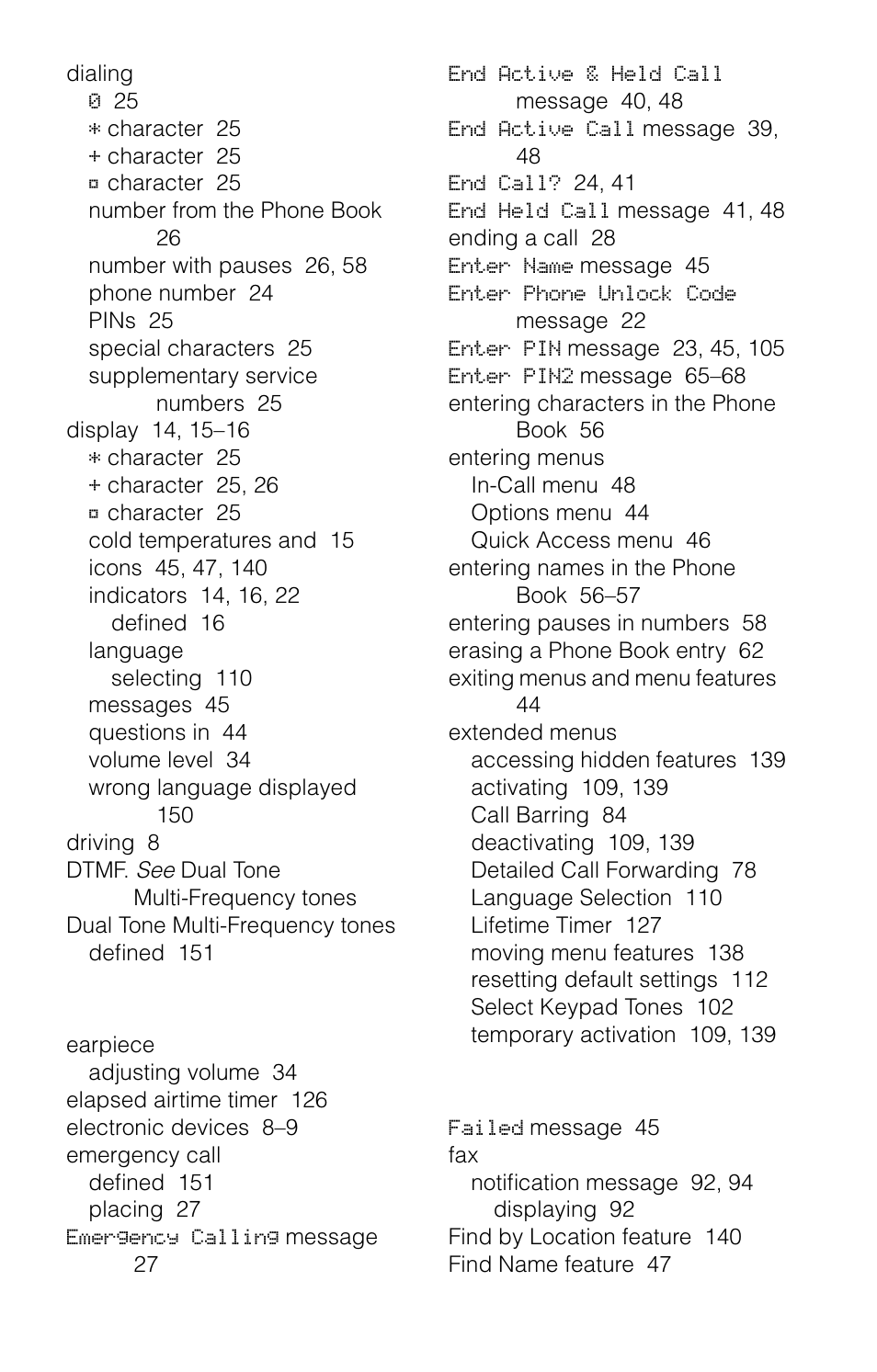 Motorola 9520 User Manual | Page 158 / 174