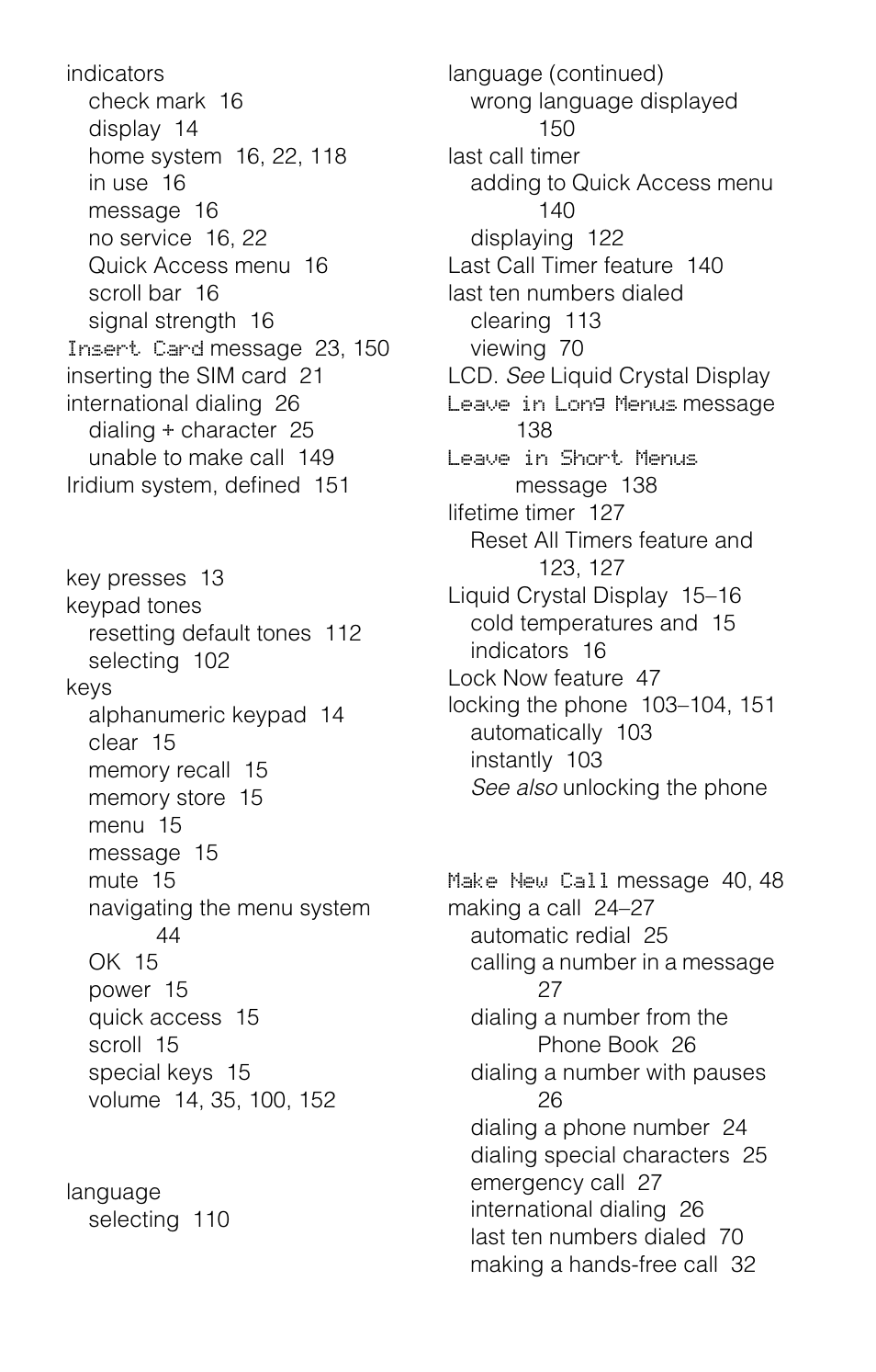 Motorola 9520 User Manual | Page 160 / 174