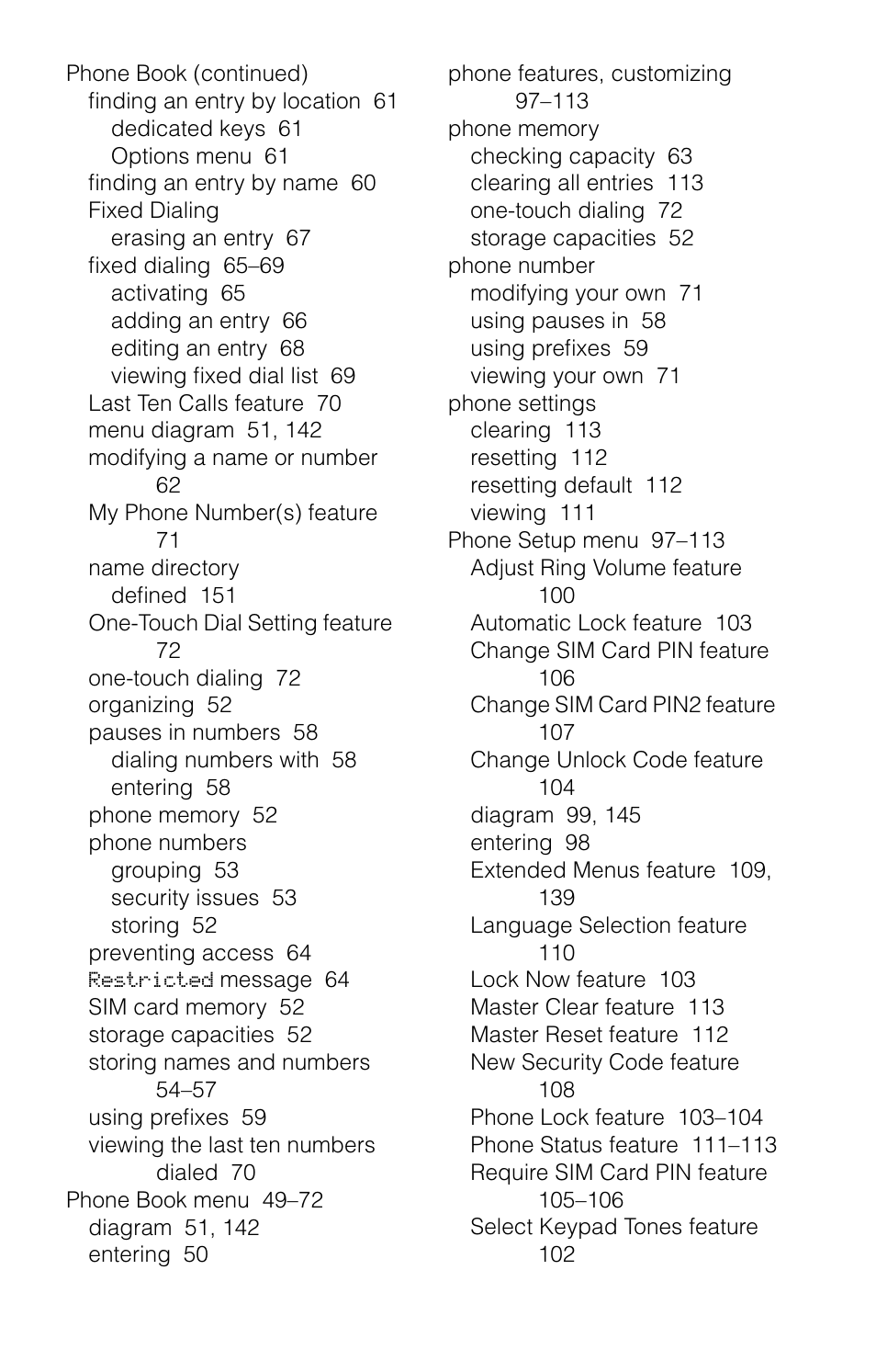 Motorola 9520 User Manual | Page 164 / 174