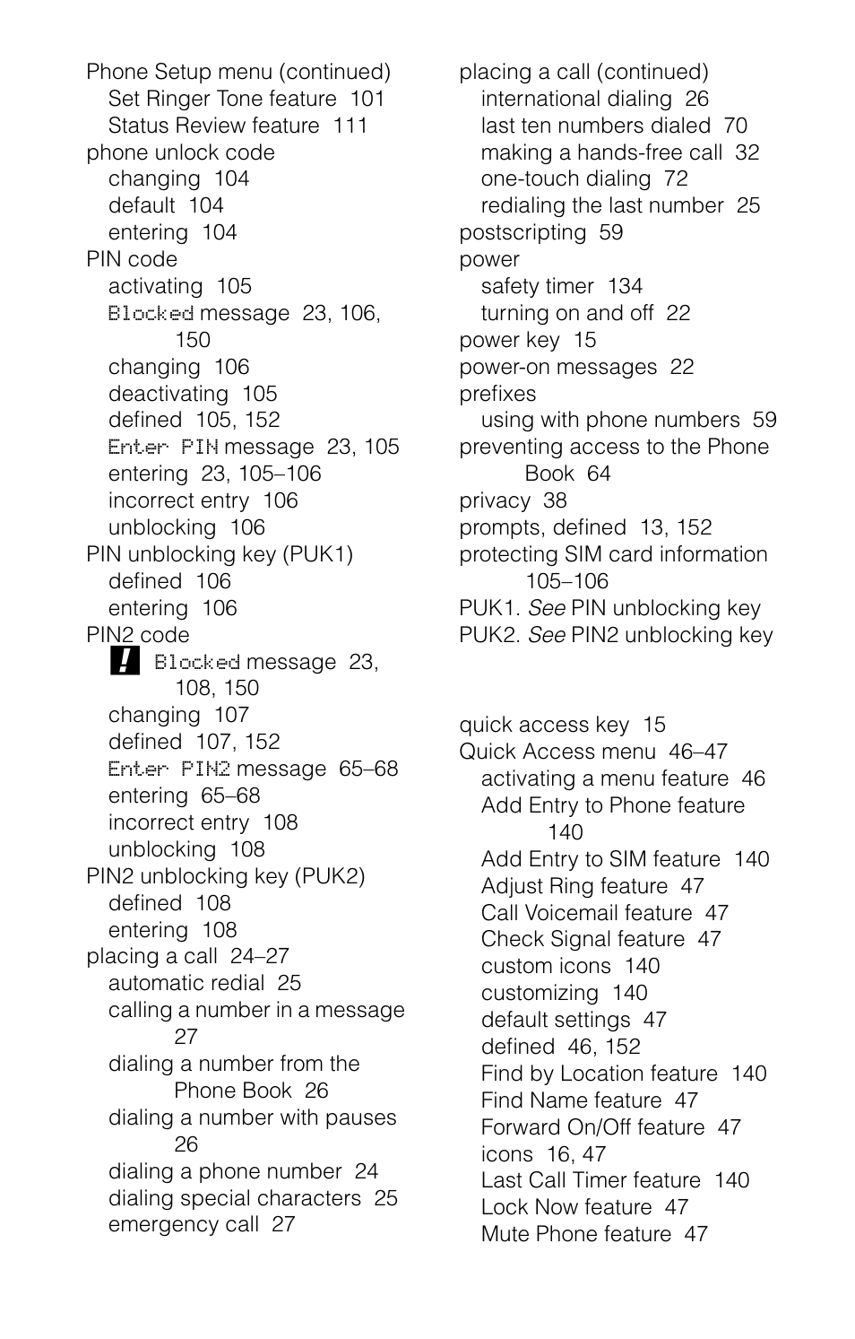 Motorola 9520 User Manual | Page 165 / 174