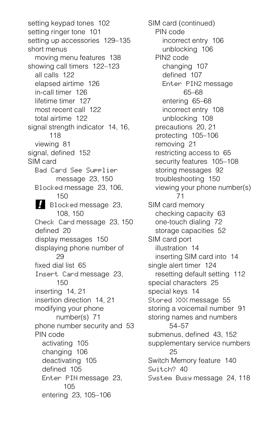 Motorola 9520 User Manual | Page 167 / 174