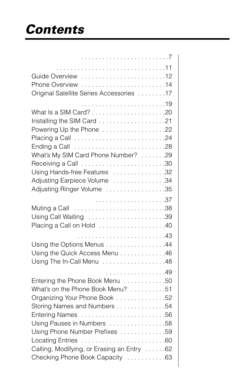 Motorola 9520 User Manual | Page 5 / 174