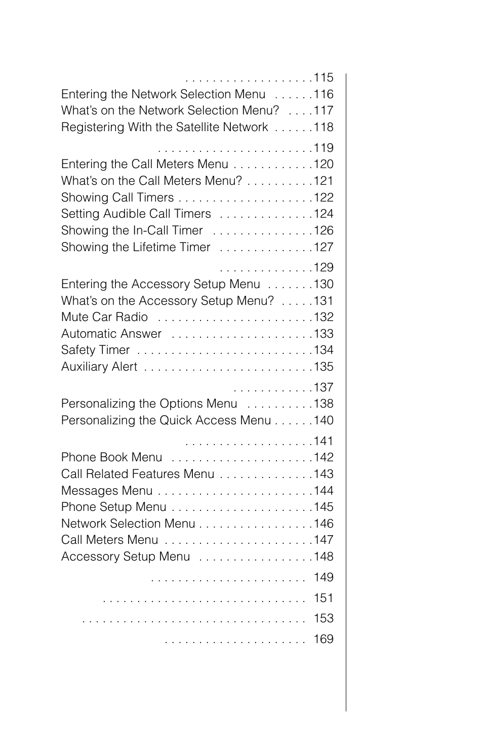 Motorola 9520 User Manual | Page 7 / 174