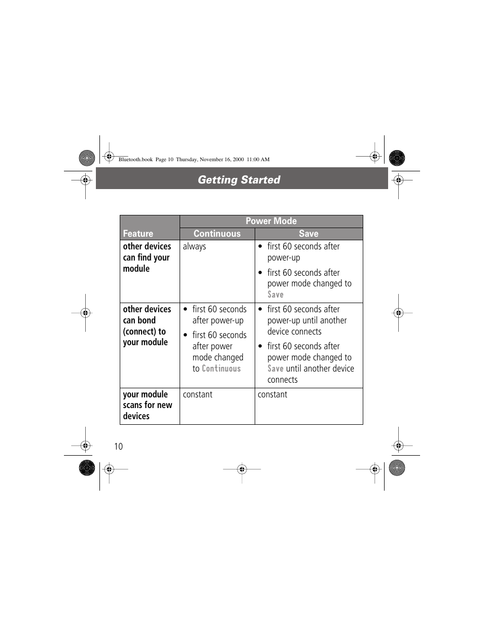 Motorola Bluetooth Module User Manual | Page 10 / 23