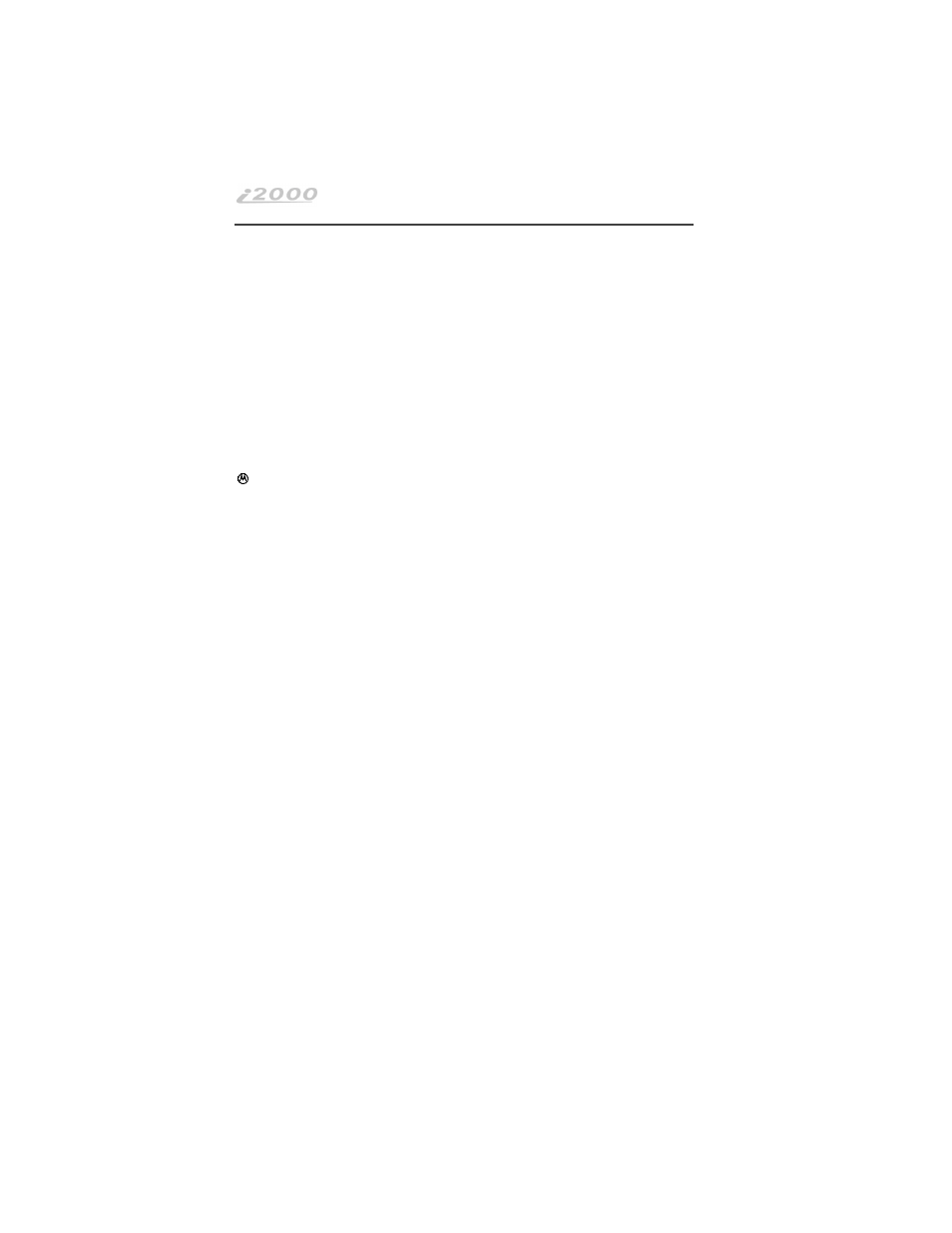 Motorola i2000 User Manual | Page 104 / 122