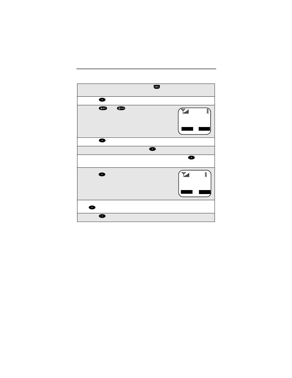 2 press o under “prgm, 3 press 4 then 6, 4 press o under “ok | 5 at the change pin? screen, press o under “ok, 7 at the new pin screen, enter your new pin then, Cancl, 9 press o under “exit” to return to phone ready | Motorola i2000 User Manual | Page 17 / 122