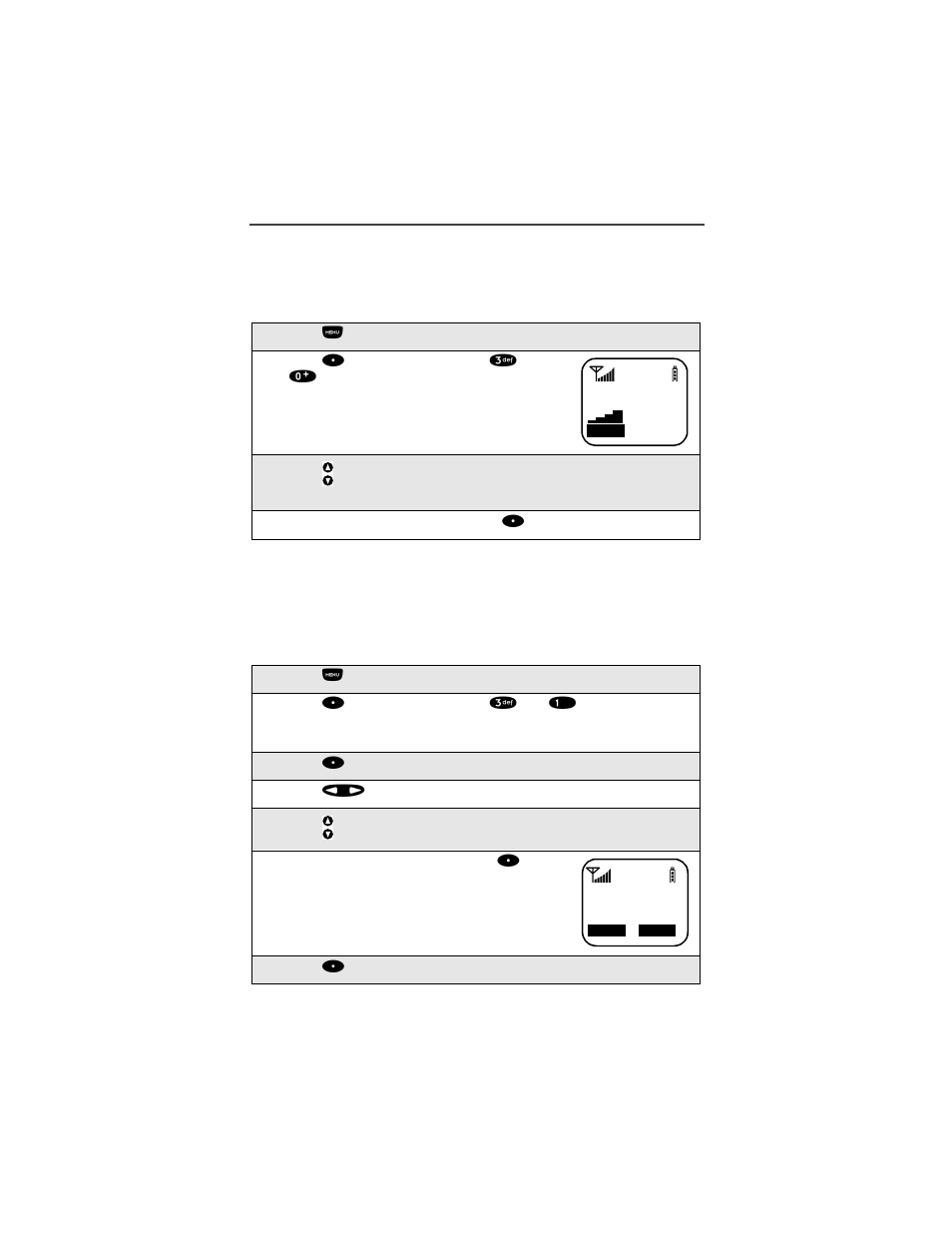 1 press n until you see the “prgm” menu selection, 2 press o under “prgm” then press 3 then 1, 3 press o under “ok | 7 press o under “exit, Setting the ringer volume, Selecting a ring style | Motorola i2000 User Manual | Page 85 / 122