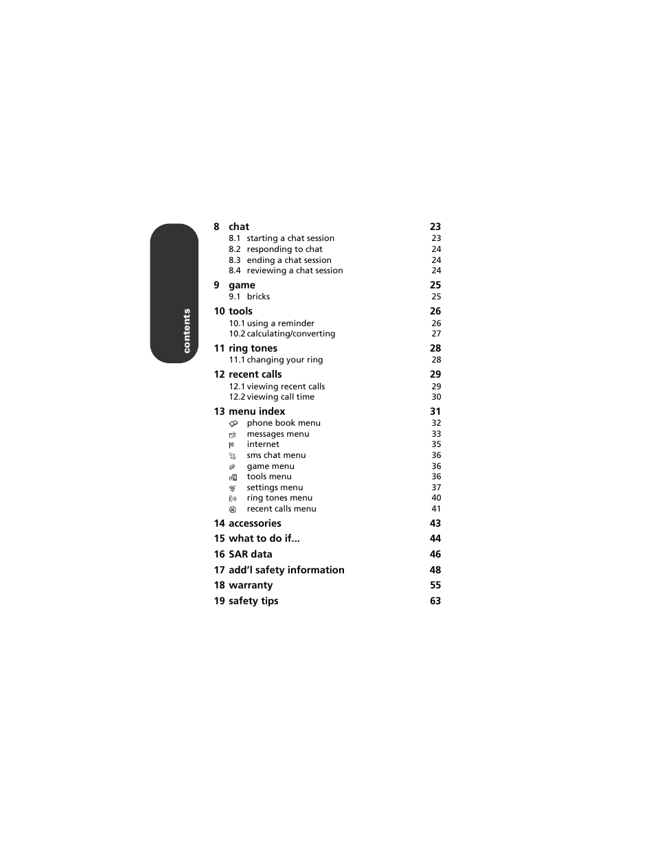 Motorola 2001 Portable Cell Phone User Manual | Page 4 / 70