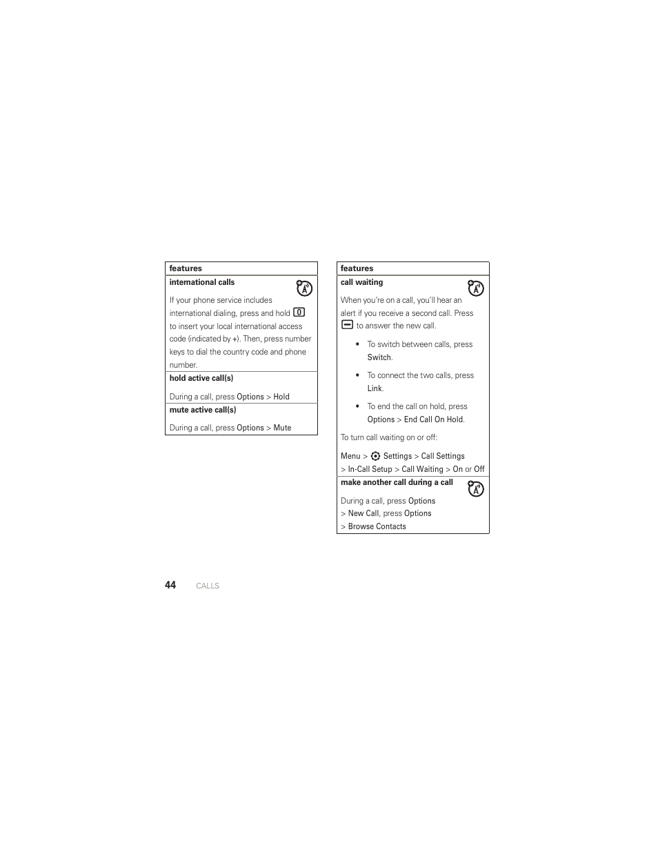 Motorola AURA R1 User Manual | Page 46 / 106