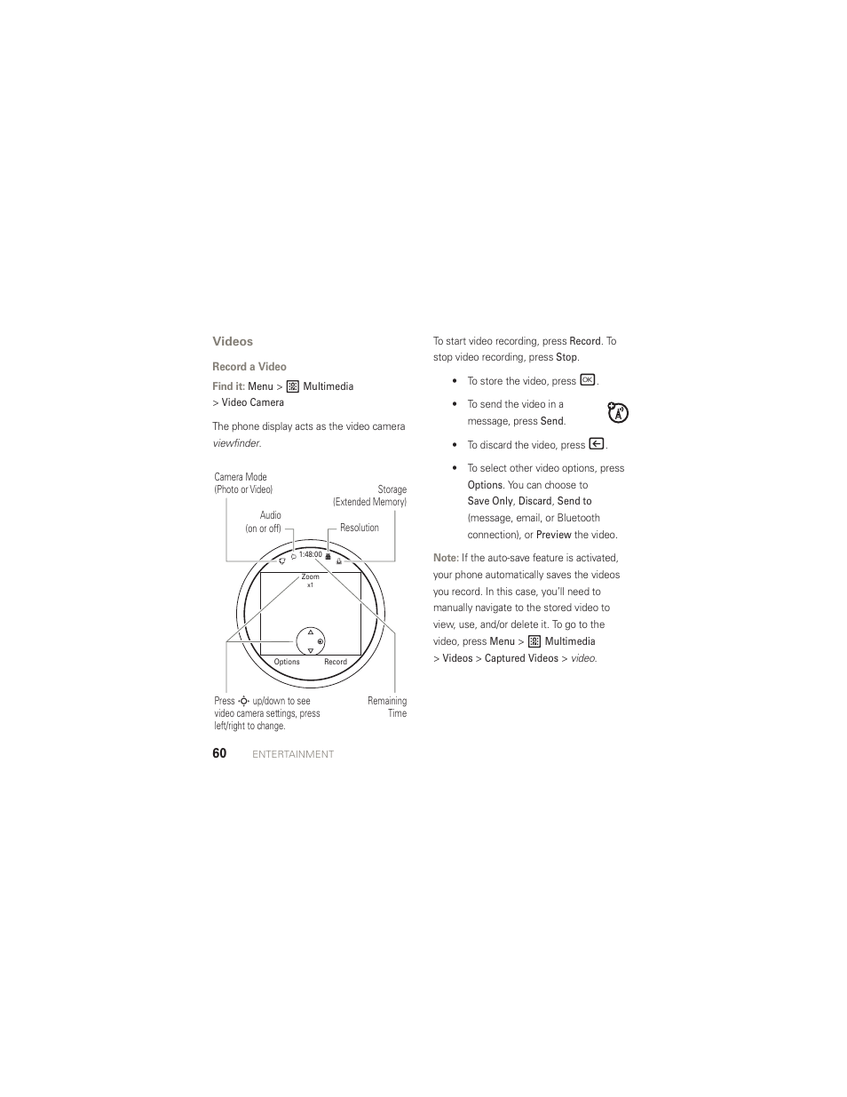 Videos | Motorola AURA R1 User Manual | Page 62 / 106