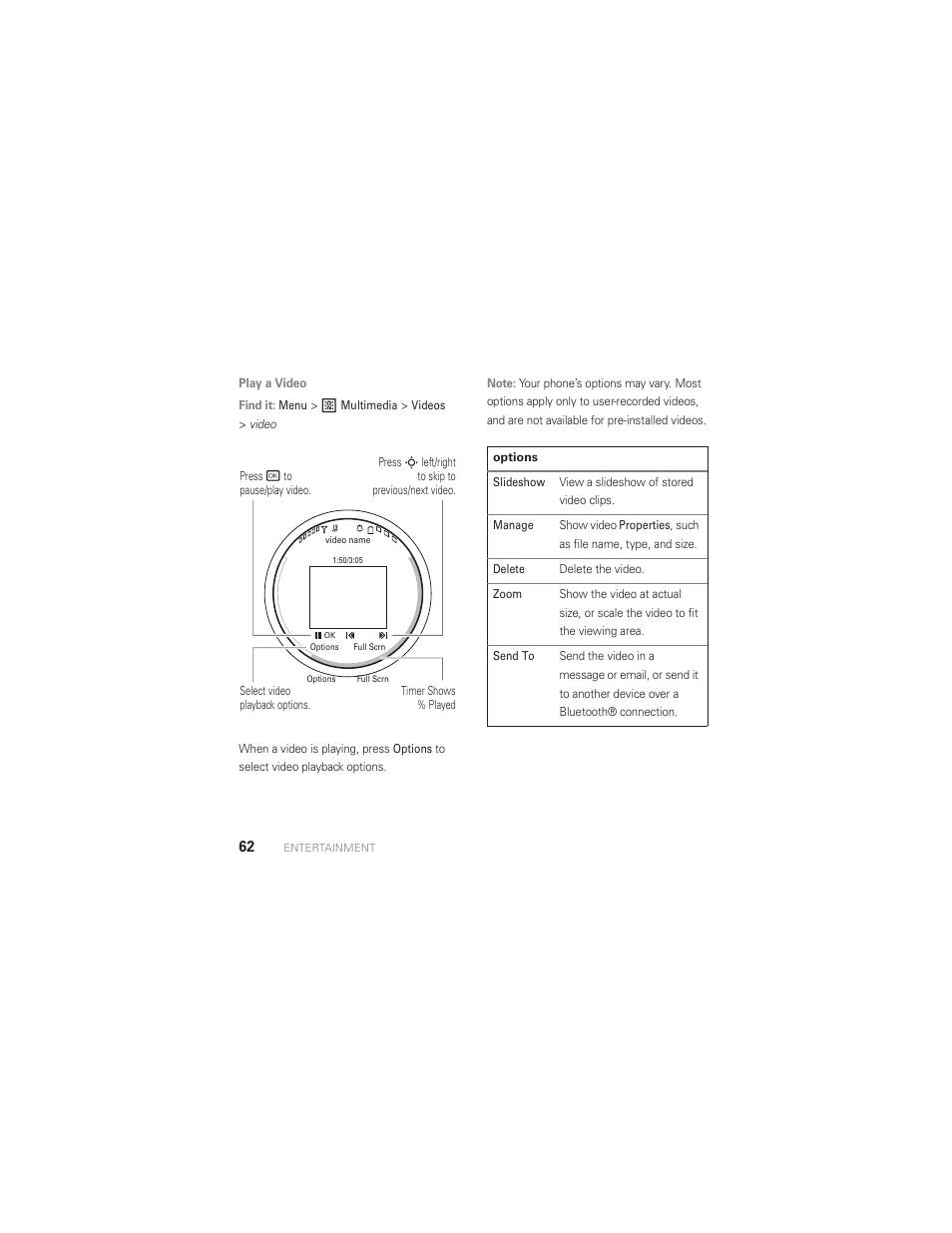 Motorola AURA R1 User Manual | Page 64 / 106