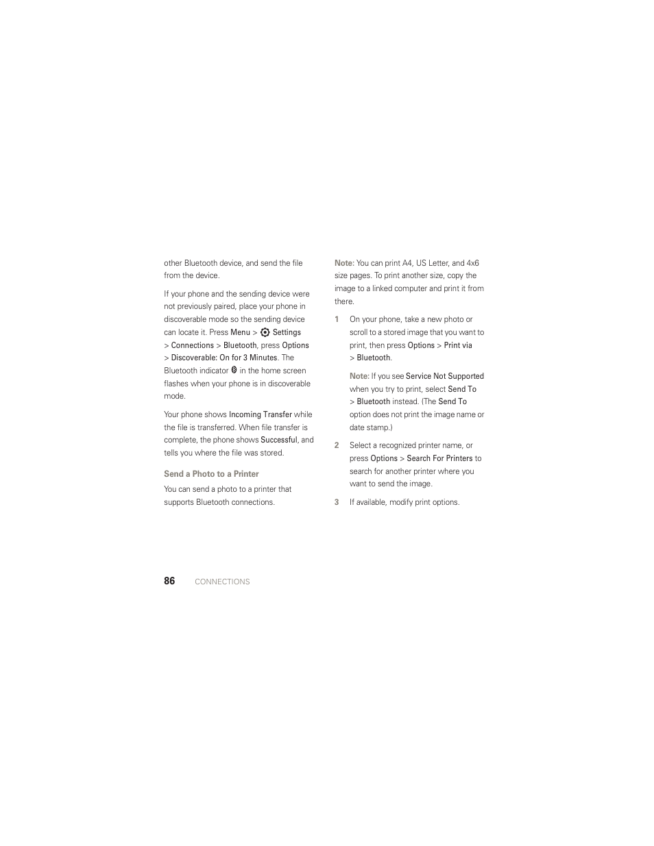 Motorola AURA R1 User Manual | Page 88 / 106