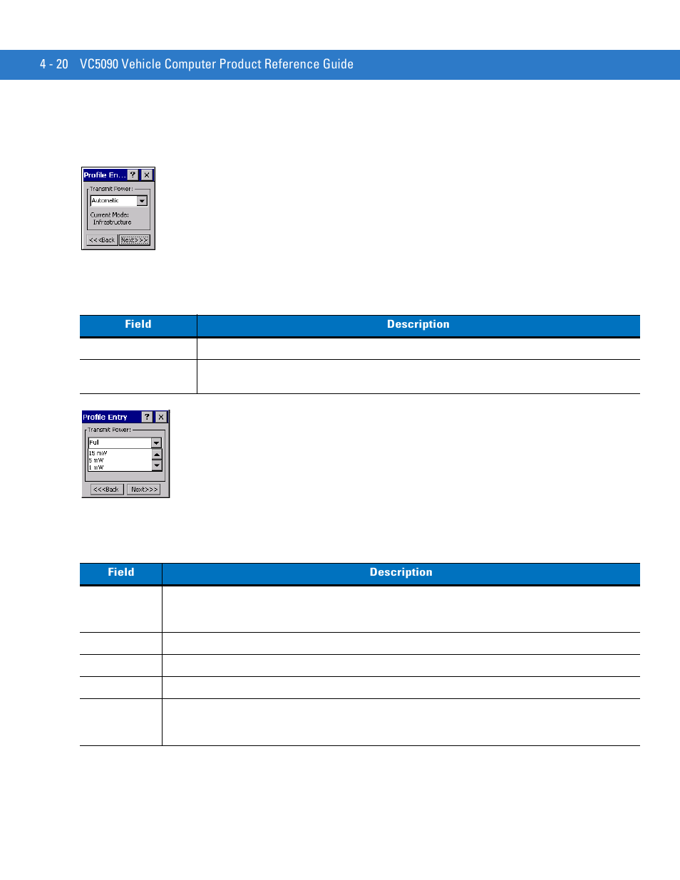 Motorola VC5090 User Manual | Page 114 / 258