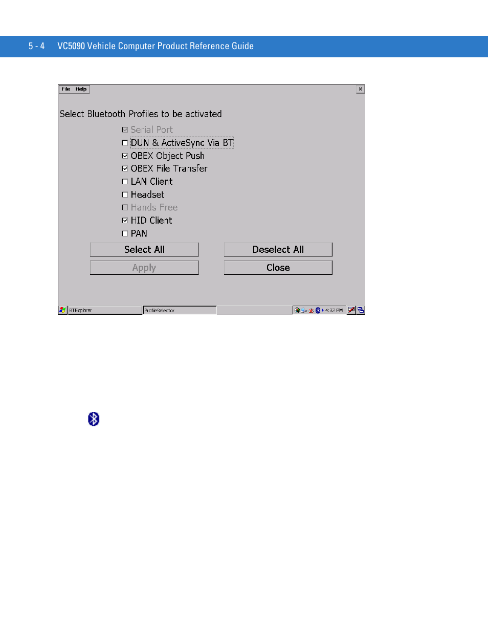 Motorola VC5090 User Manual | Page 138 / 258