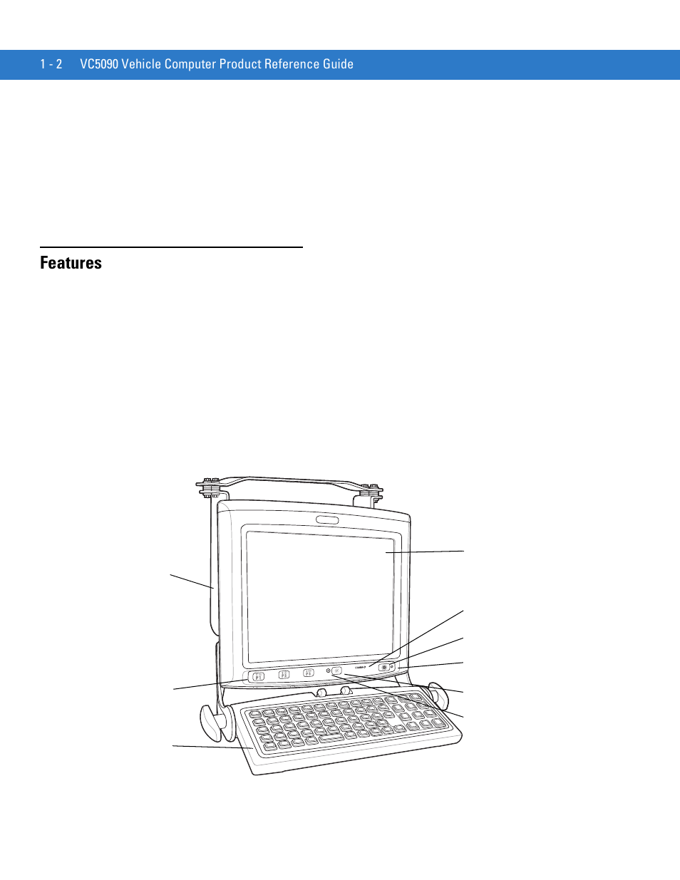 Features, Features -2 | Motorola VC5090 User Manual | Page 22 / 258