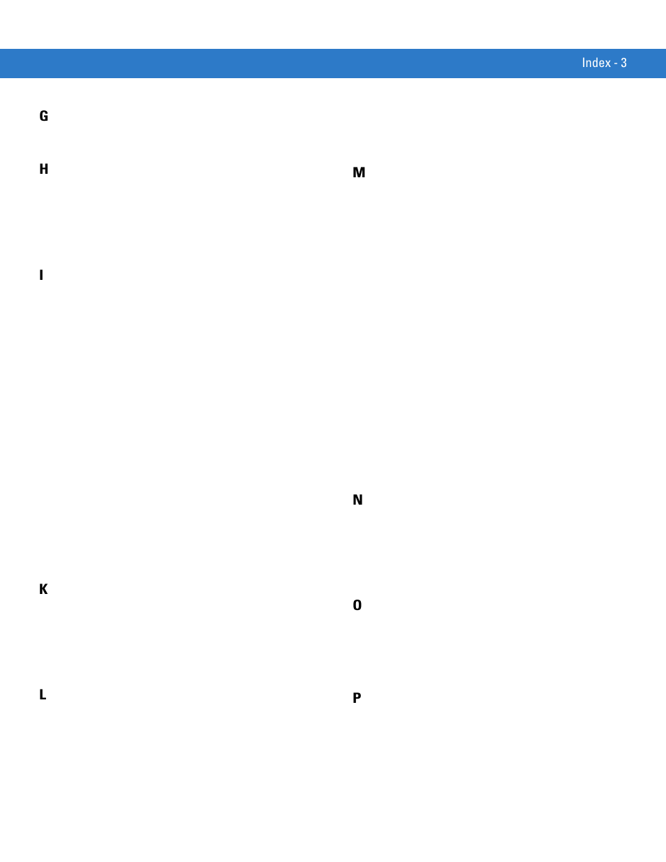 Motorola VC5090 User Manual | Page 253 / 258