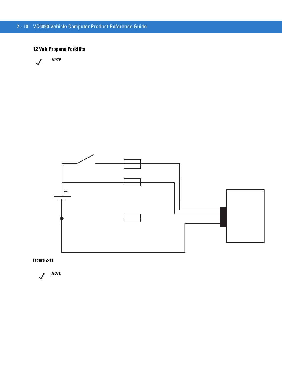 12 volt propane forklifts, 12 volt propane forklifts -10 | Motorola VC5090 User Manual | Page 38 / 258