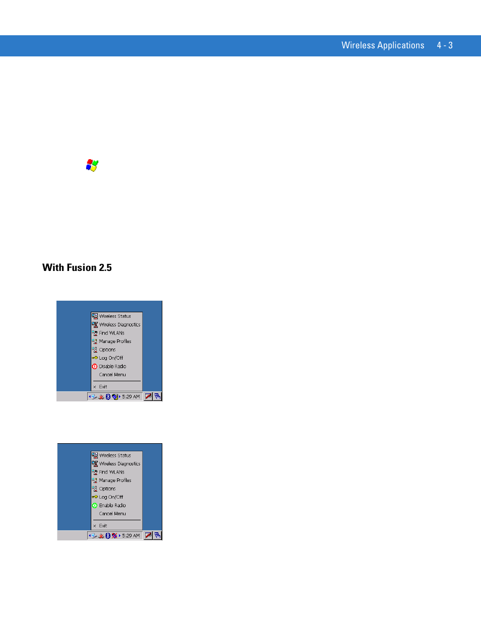 With fusion 2.5, With fusion 2.5 -3 | Motorola VC5090 User Manual | Page 97 / 258