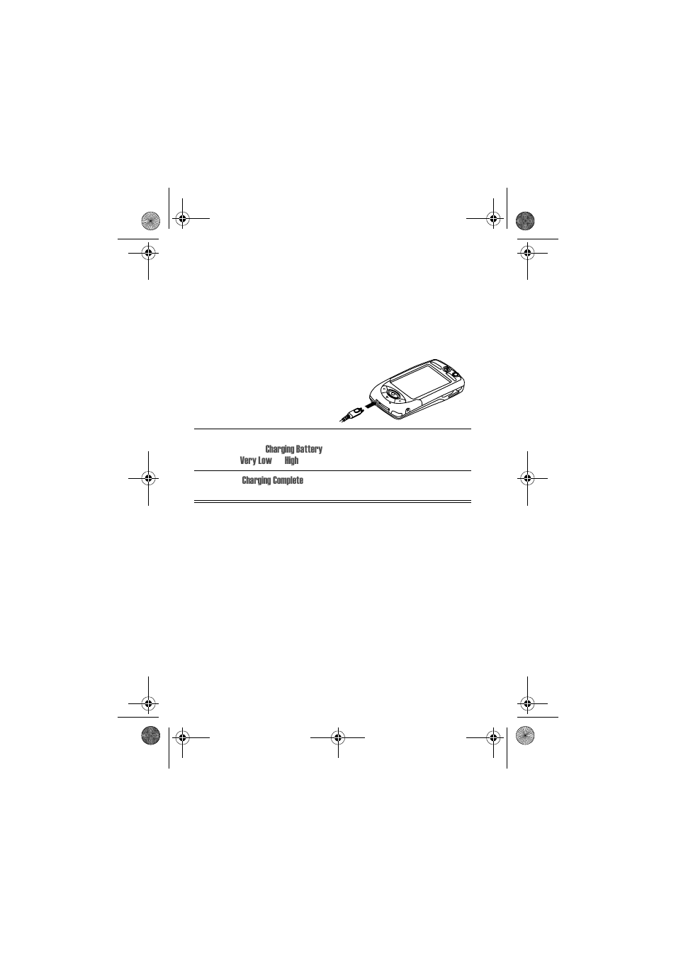 Charging the battery using the travel charger | Motorola A1000 User Manual | Page 22 / 122