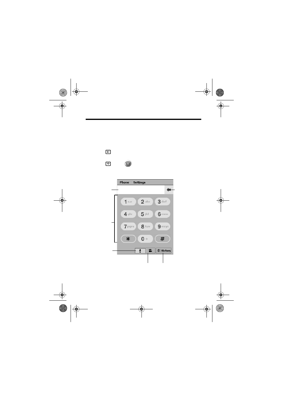 Calling features, Opening phone application | Motorola A1000 User Manual | Page 39 / 122