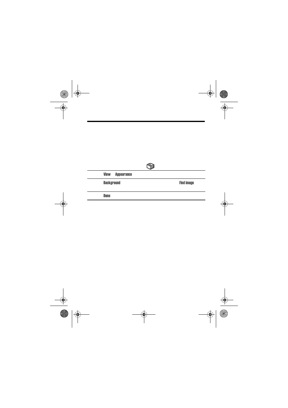 Customising handset settings, Setting the wallpaper image | Motorola A1000 User Manual | Page 63 / 122