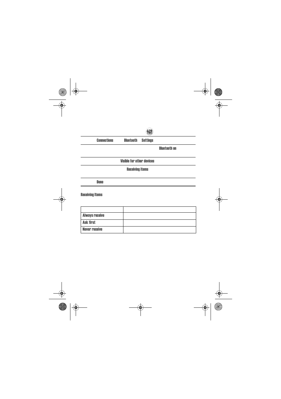 Connecting to a computer, Changing your bluetooth settings | Motorola A1000 User Manual | Page 70 / 122