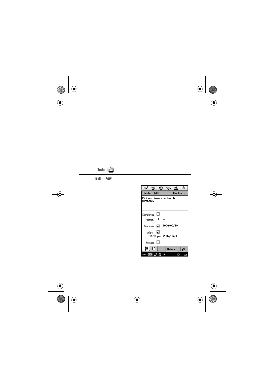 Adding entries | Motorola A1000 User Manual | Page 80 / 122