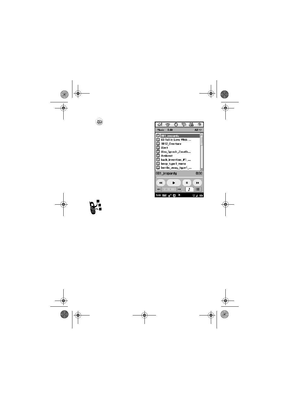 Opening music | Motorola A1000 User Manual | Page 95 / 122