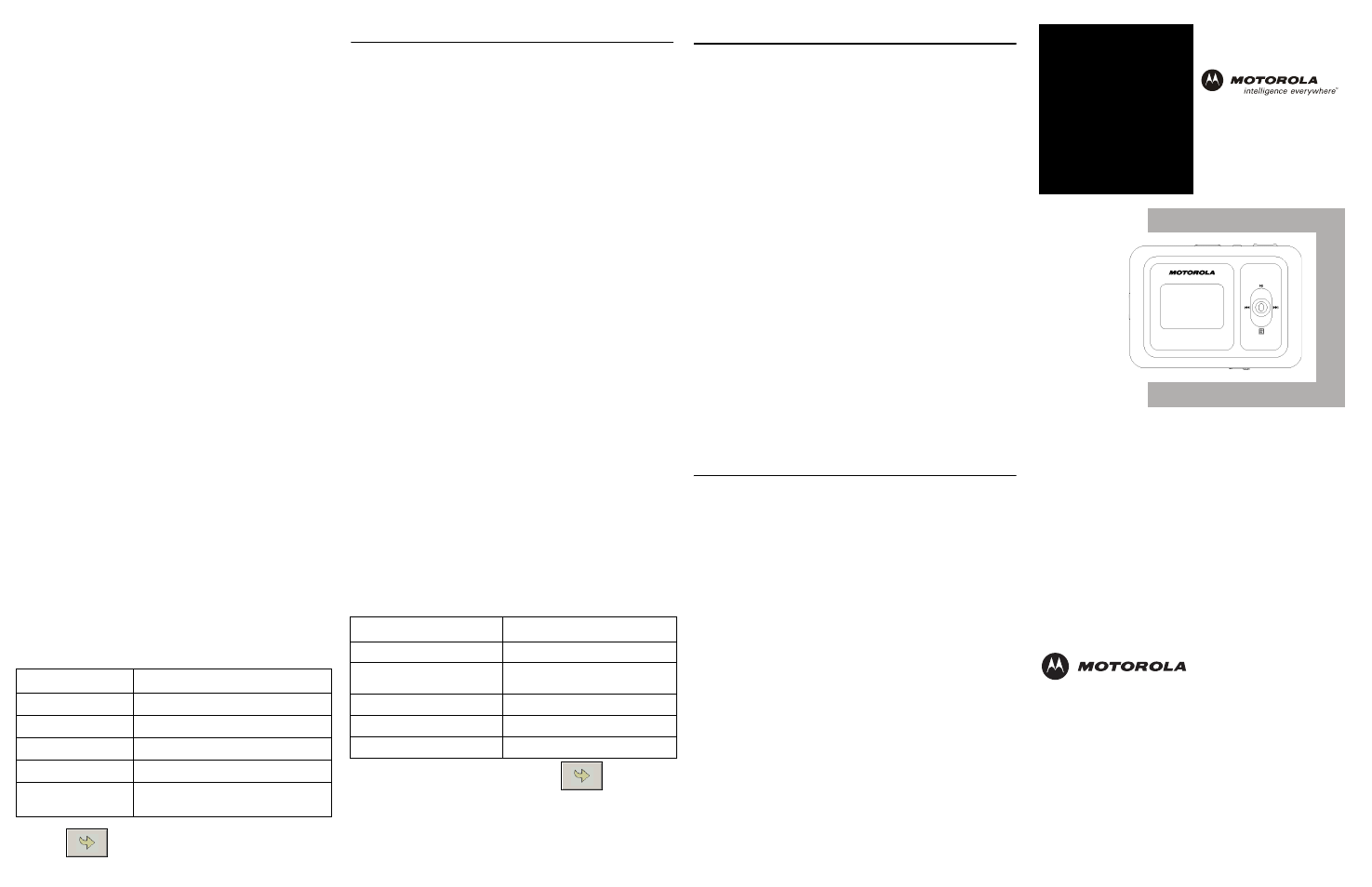 Install motorola music manager, Connect to the usb port, Important safety instructions | Copying tracks from cds, Transfering tracks to the m500 | Motorola m500 User Manual | Page 2 / 2