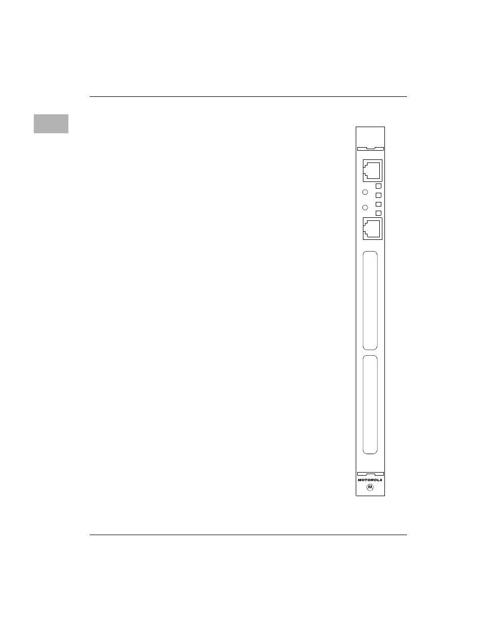 Status indicators, Bfl (ds1), Cpu (ds2) | Pmc2 (ds3), Pmc1 (ds4), 10/100 baset port, Status indicators -4, 10/100 baset port -4, Pci host bridge (phb) -27, 2status indicators | Motorola MVME2400 User Manual | Page 44 / 178