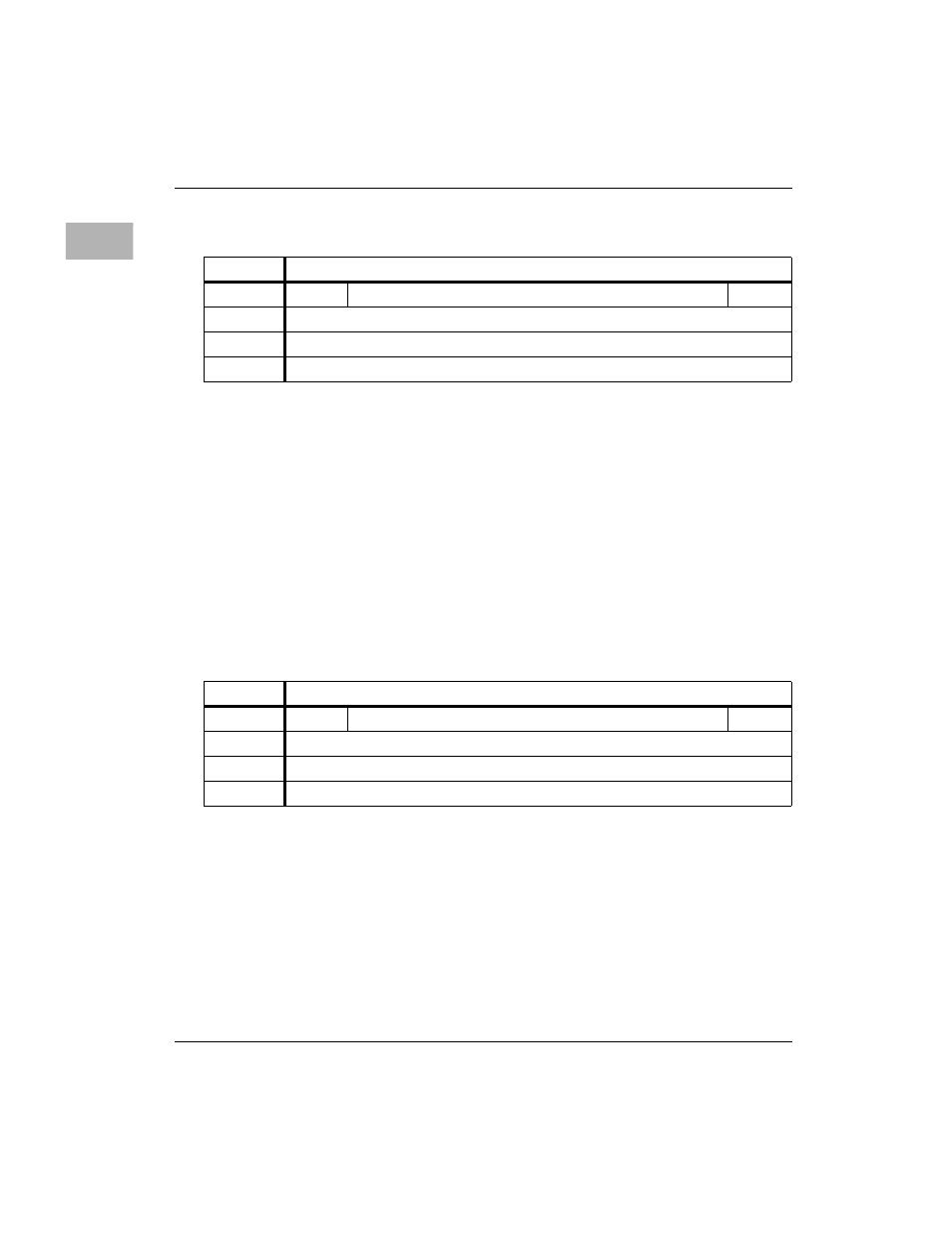Tick timer 1 compare register, Tick timer 1 counter | Motorola MVME1X7P User Manual | Page 158 / 316