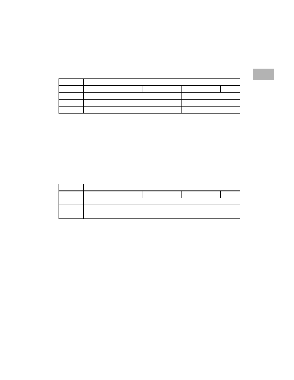 Interrupt level register 4 (bits 07), Vector base register, Interrupt level register 4 (bits 0-7) -95 | Motorola MVME1X7P User Manual | Page 185 / 316