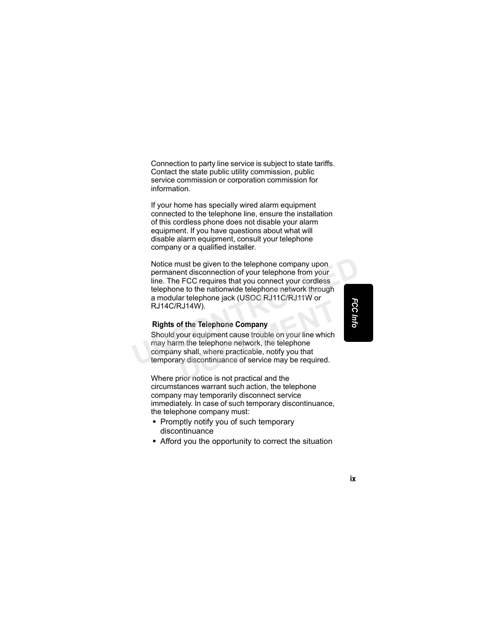 Uncontrolled document | Motorola MD7080 Series User Manual | Page 10 / 68