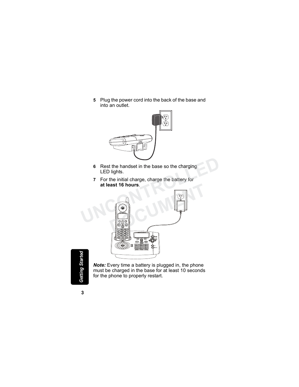Uncontrolled document | Motorola MD7080 Series User Manual | Page 19 / 68