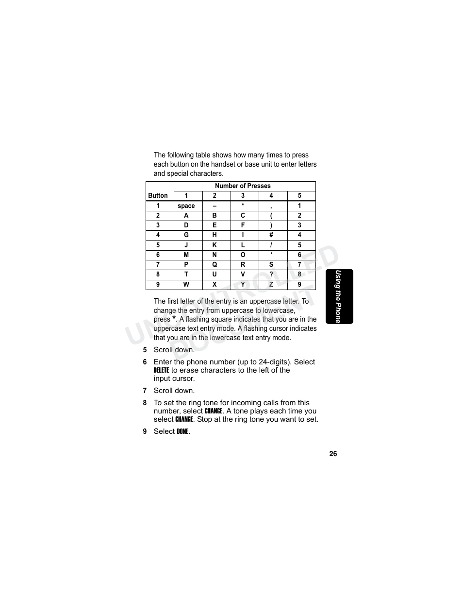 Min a r y, Uncontrolled document | Motorola MD7080 Series User Manual | Page 42 / 68