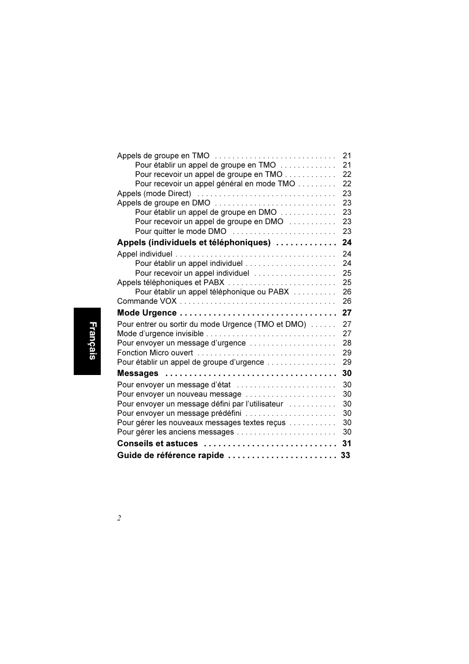 Motorola TETRA MTM800 User Manual | Page 68 / 168