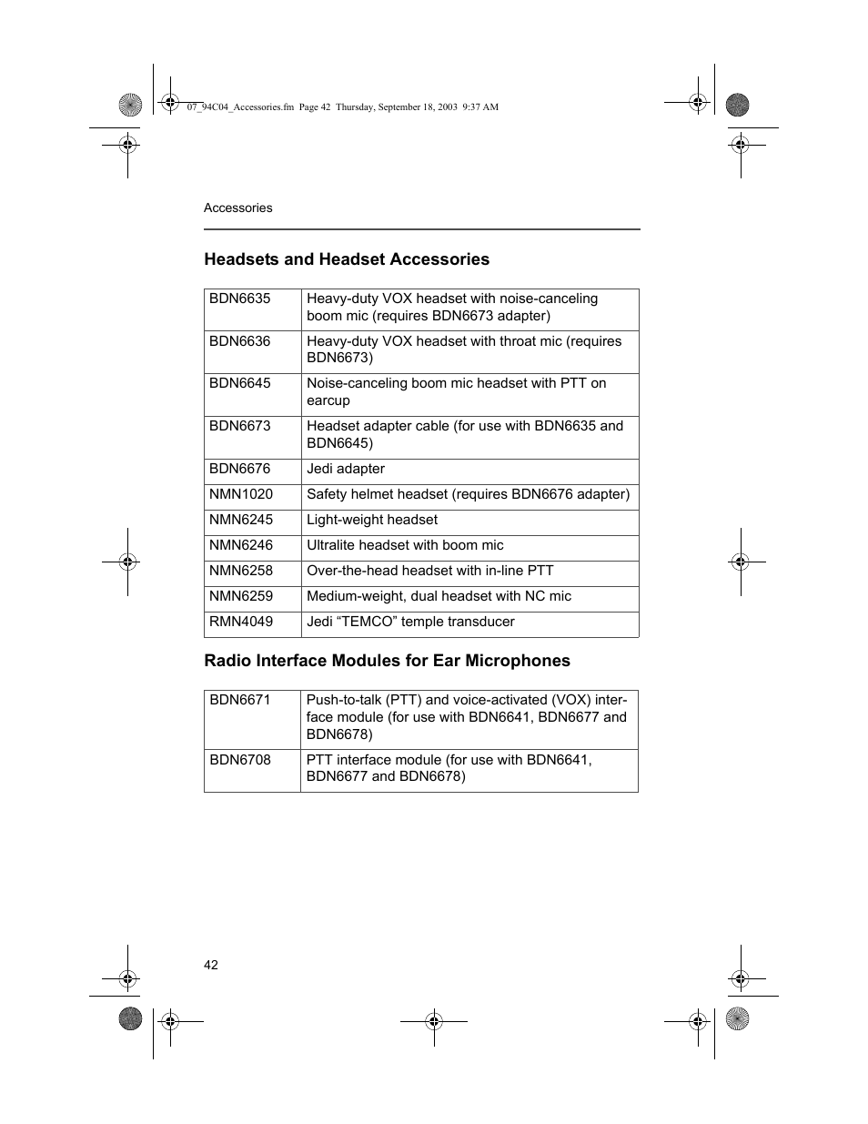 Motorola XTSTM 1500 User Manual | Page 52 / 66