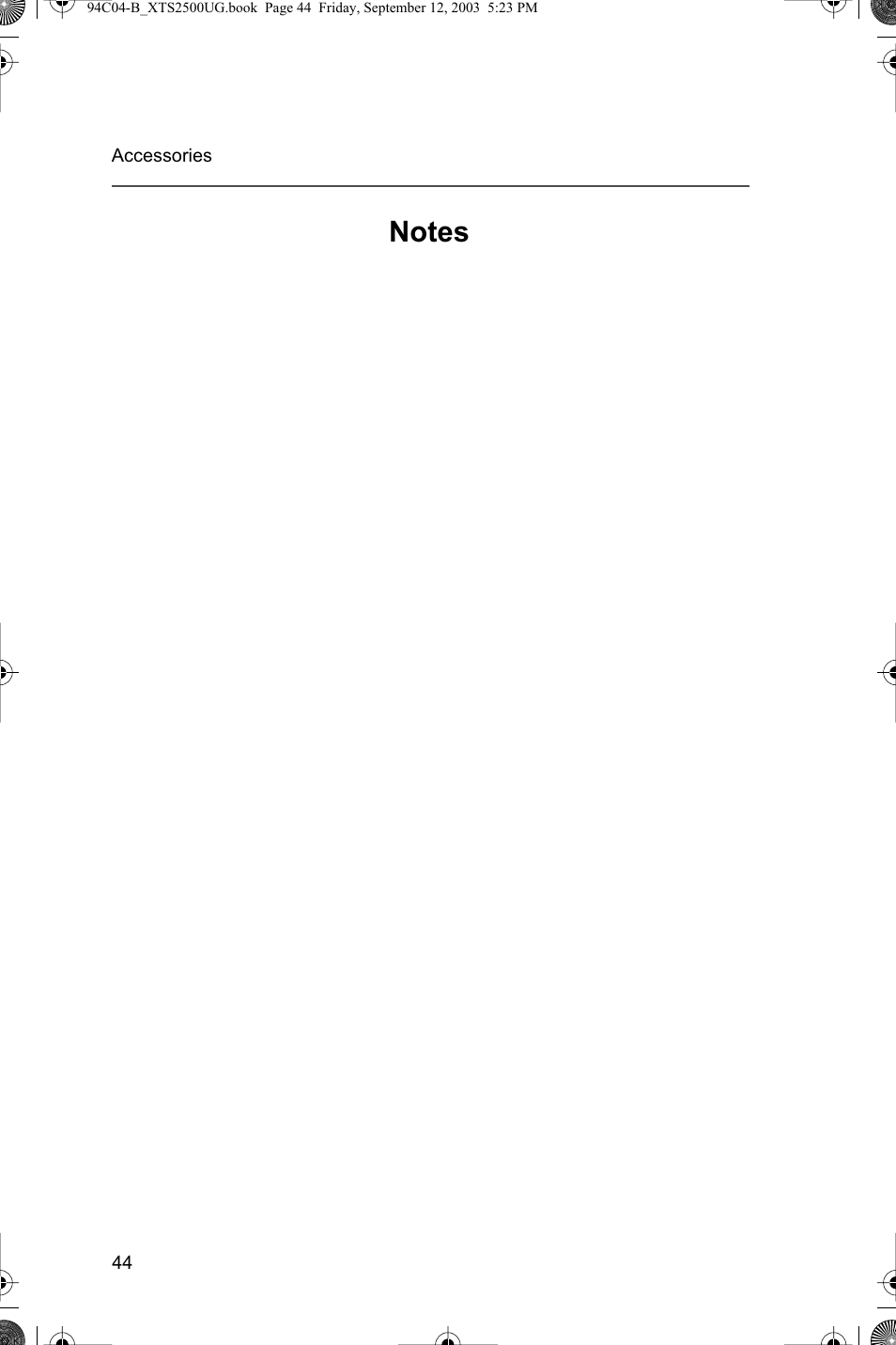 Motorola XTSTM 1500 User Manual | Page 54 / 66