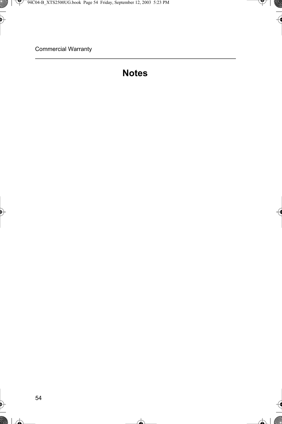 Motorola XTSTM 1500 User Manual | Page 64 / 66