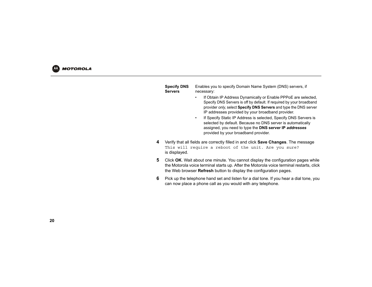 Motorola VT1000 User Manual | Page 26 / 42