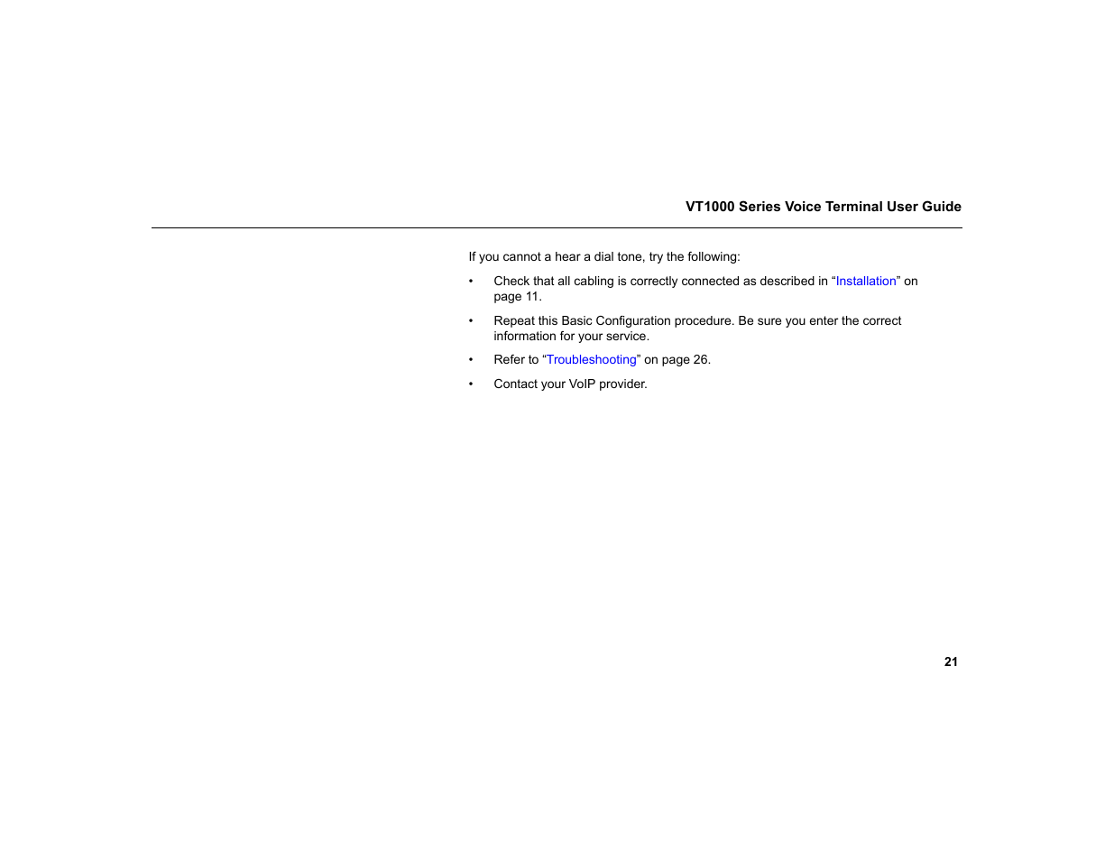 Motorola VT1000 User Manual | Page 27 / 42