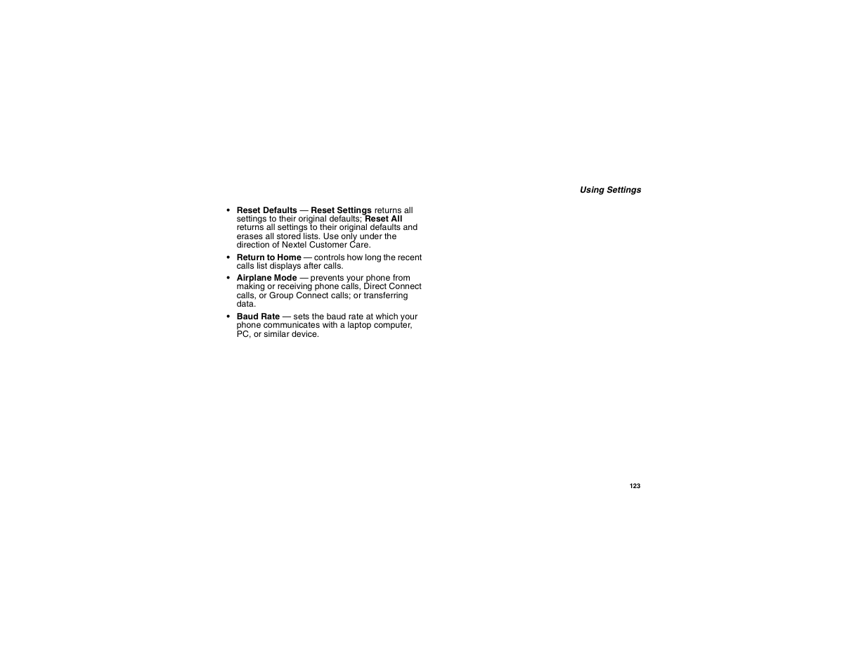 Motorola i265 User Manual | Page 133 / 183