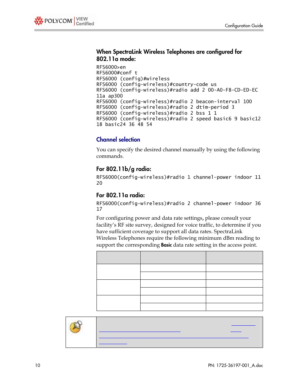 Motorola 1725-36197-001 User Manual | Page 10 / 18