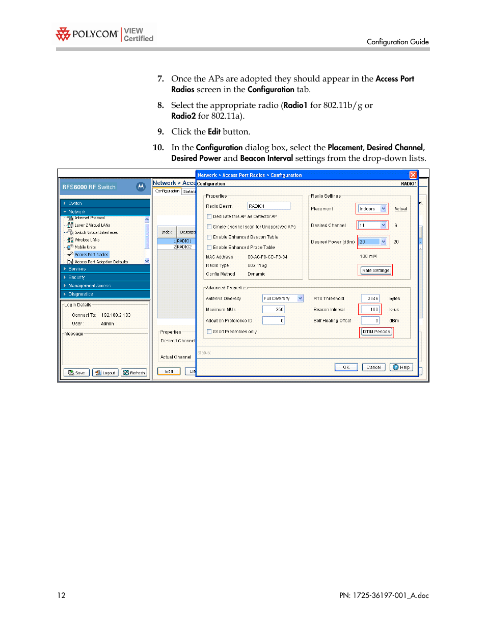 Motorola 1725-36197-001 User Manual | Page 12 / 18