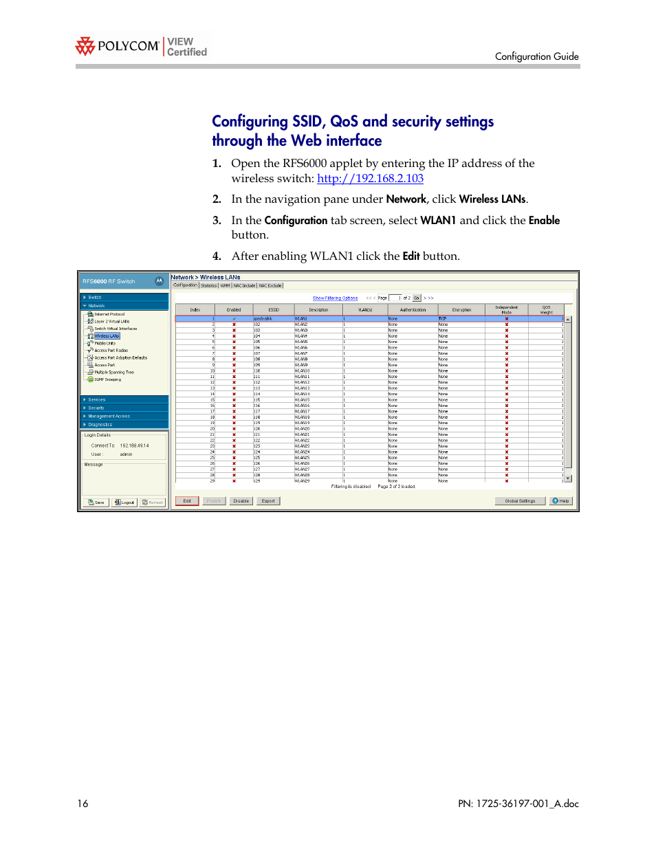 Motorola 1725-36197-001 User Manual | Page 16 / 18