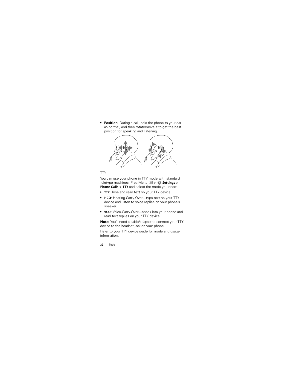 Motorola Clutch I475 User Manual | Page 34 / 64