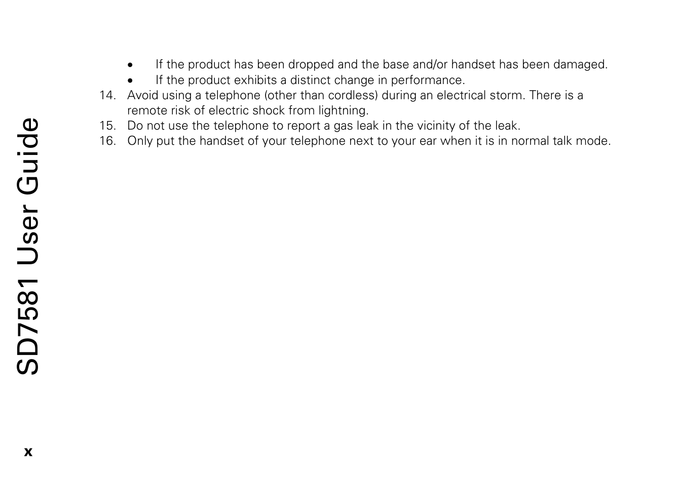 Sd7581 user guide | Motorola SD7581 User Manual | Page 13 / 58