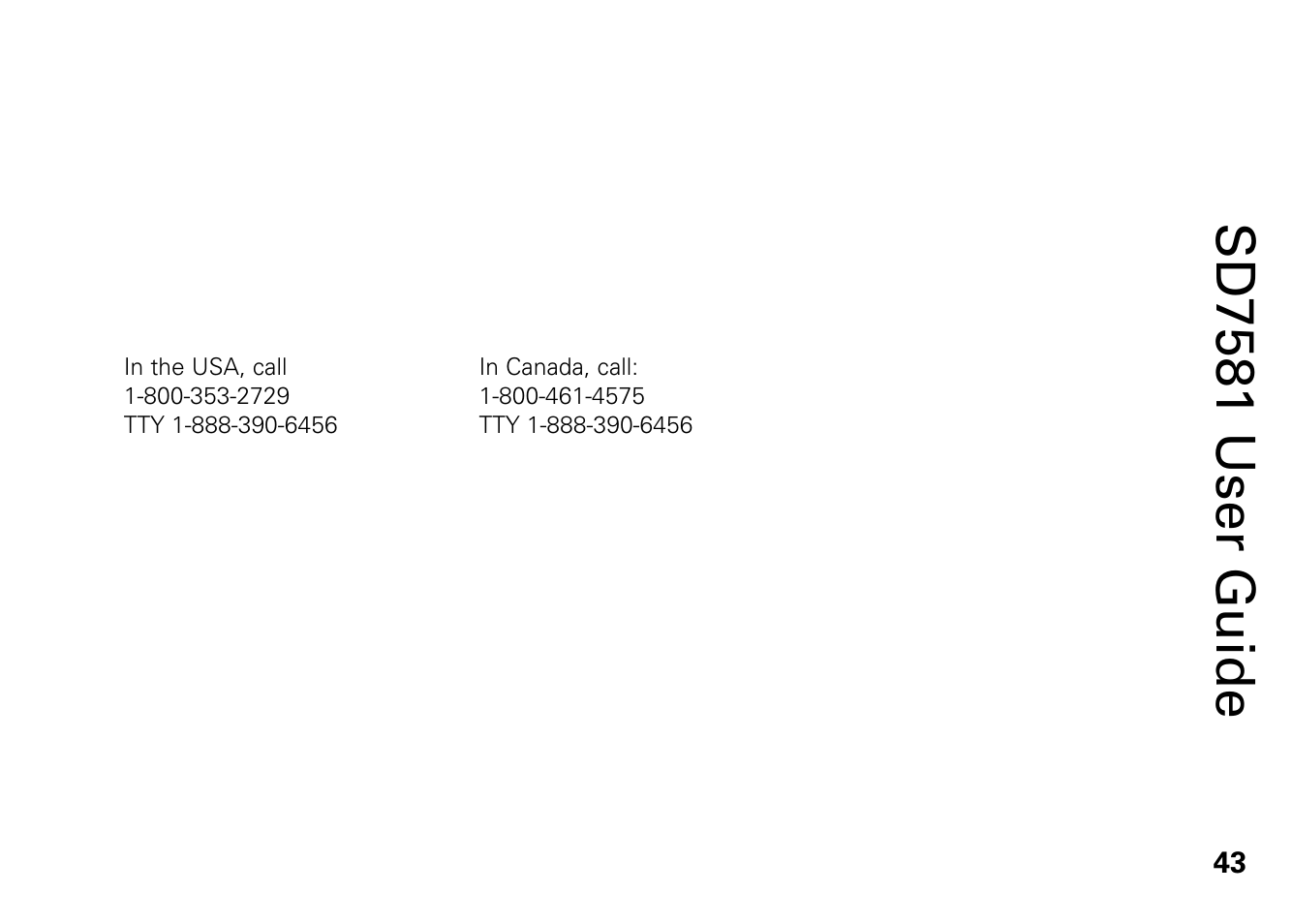 Sd7581 user guide | Motorola SD7581 User Manual | Page 56 / 58